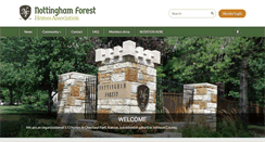 Desktop Screenshot of nottinghamforest.org