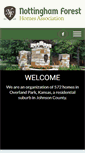 Mobile Screenshot of nottinghamforest.org